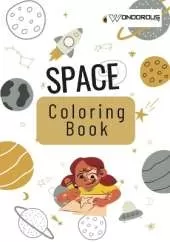 Starry Adventures: Space Coloring Book for Kids