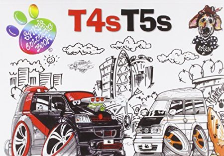 T4s T5s: Spikes Colouring Book