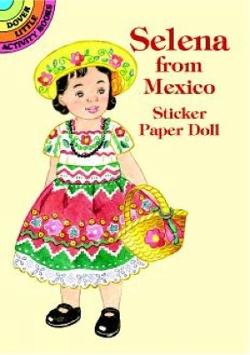 Selena from Mexico Sticker Paper Doll