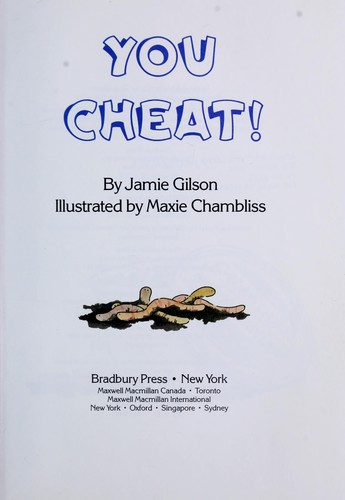 You Cheat!