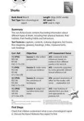 BC NF Blue (KS2) B/4A Sharks Guided Reading Card