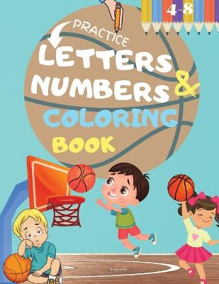 Letters and Numbers Coloring Book