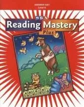 Reading Mastery K 2001 Plus Edition, Answer Key