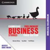Cambridge Preliminary Business Studies Interactive Textbook