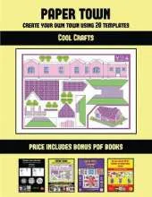 Cool Crafts (Paper Town - Create Your Own Town Using 20 Templates): 20 full-color kindergarten cut and paste activity sheets designed to create your own paper houses. The price of this book includes 12 printable PDF kindergarten workbooks