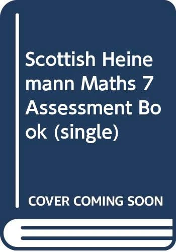 Scottish Heinemann Maths 7 Assessment Book (single)