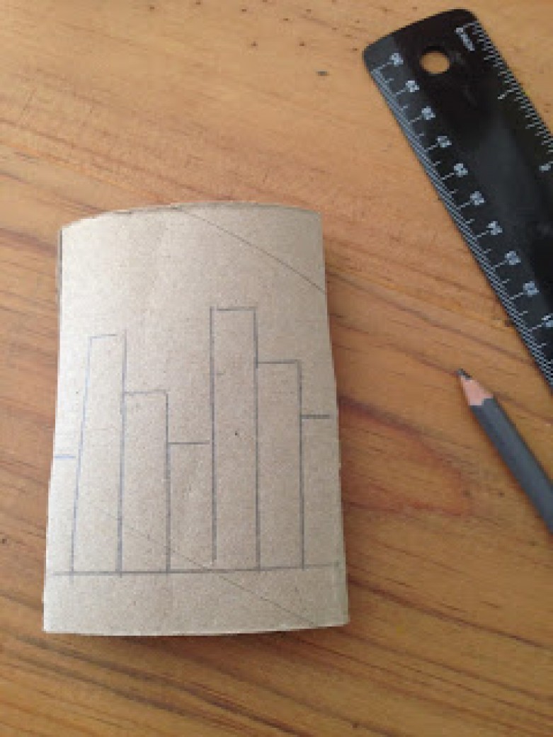 Draw your city scape on your tube