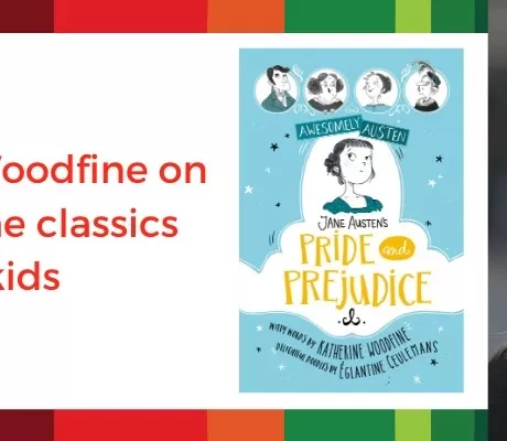 Book cover of Pride and Prejudice by Katherine Woodfine
